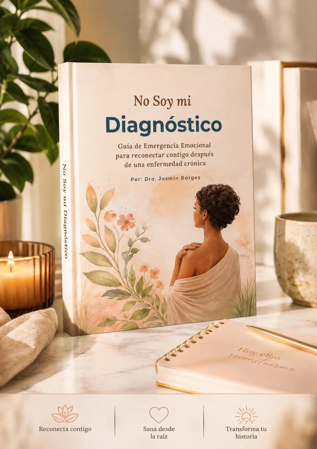 No Soy mi Diagnóstico — ebook de la Dra. Jasmin Borges para Miastenia Gravis
